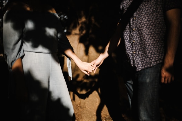 Couple Holding Hands